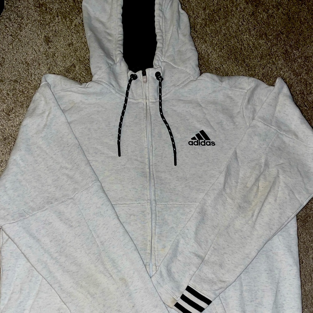 Adidas zip up hoodie